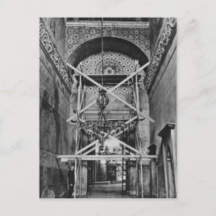General view of the vestibule postcard
