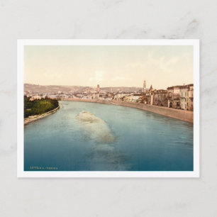 General View of Verona, Veneto, Italy Postcard