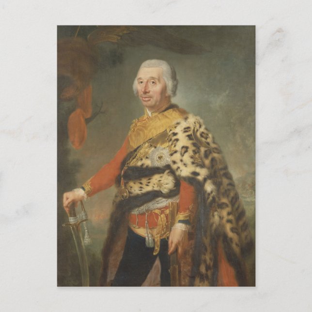 General von Zieten, 1769 Postcard (Front)