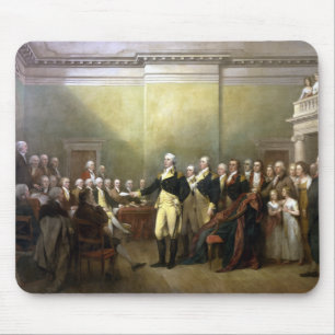 General Washington Resigning His Commission Mouse Pad
