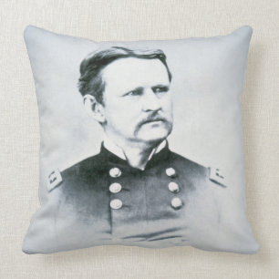 General Wesley Merritt (1834-1910) (b/w photo) Cushion
