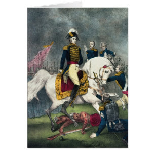 General William H. Harrison  at the Battle
