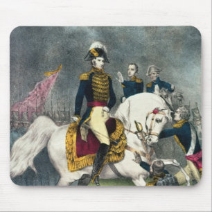 General William H. Harrison at the Battle Mouse Pad