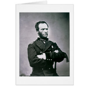 General William T. Sherman (1820-91) (b/w photo)