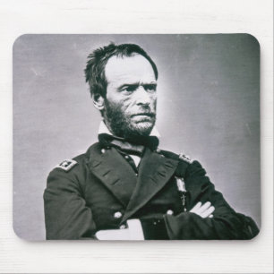 General William T. Sherman (1820-91) (b/w photo) Mouse Pad
