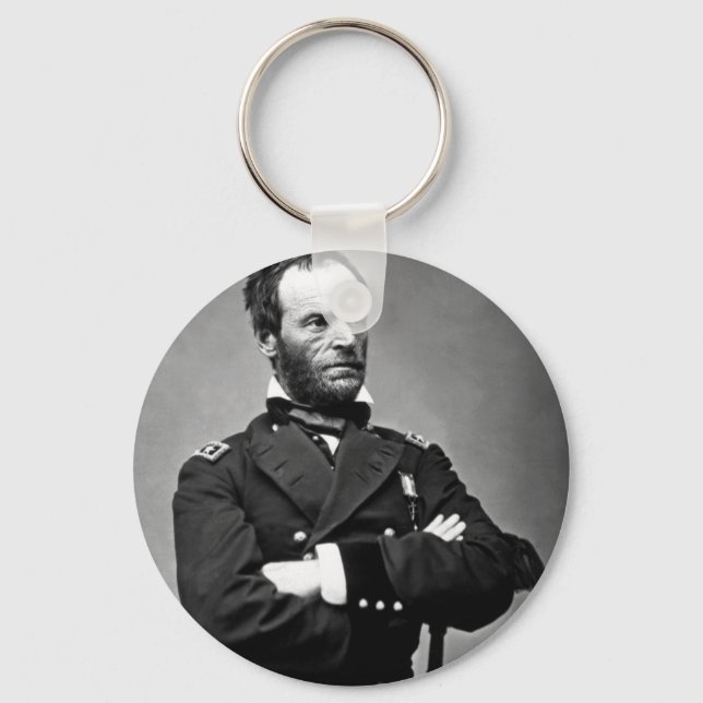 General William Tecumseh Sherman, 1865. Key Ring (Front)