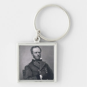 General William Tecumseh Sherman, engraved after a Key Ring