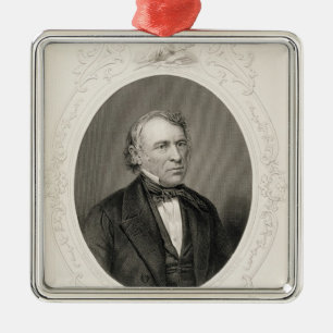 General Zachary Taylor Metal Tree Decoration
