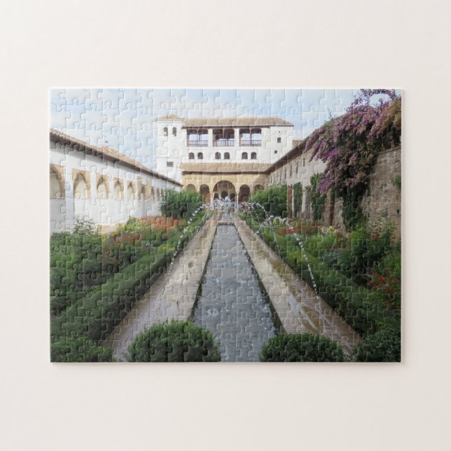 Generalife Gardens, Alhambra, Spain - Puzzle (Horizontal)