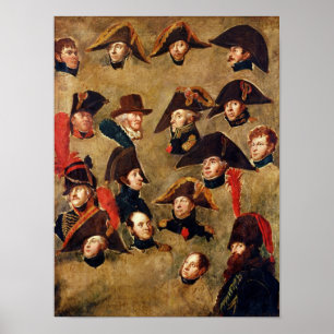 Generals of the Camp de Boulogne Poster