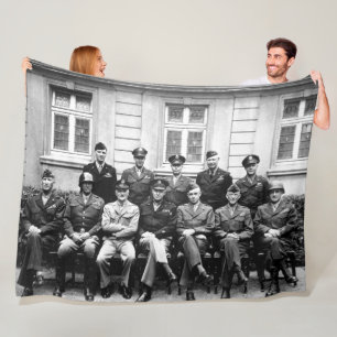 GENERALS of WORLD WAR II Fleece Blanket