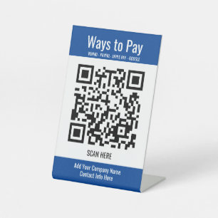 Generate QR Code Link for Venmo Sign