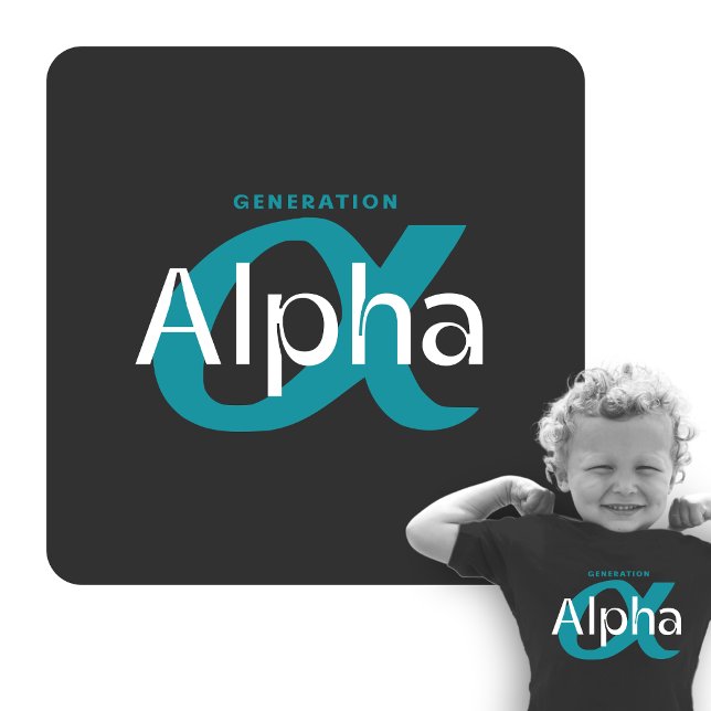 Generation ALPHA 2010-2024 | Baby T-Shirt | DP7Art (t shirt, alpha, kids t shirt, unique, graphic, generation, best gift)