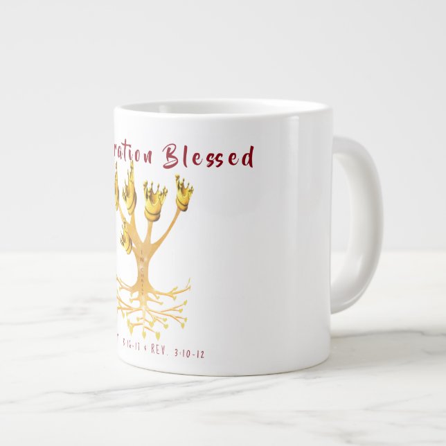 "Generation Blessed", Mug (Front Right)