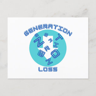 Generation loss  holiday postcard