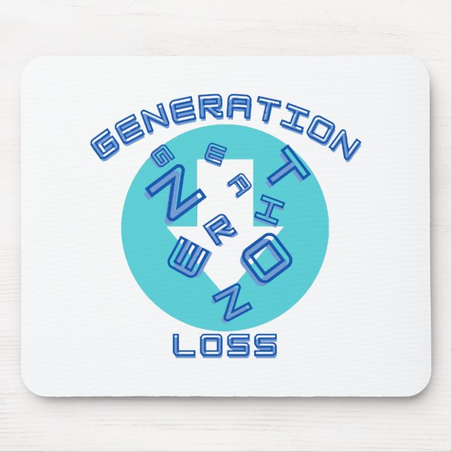 Generation loss  mouse pad (Front)