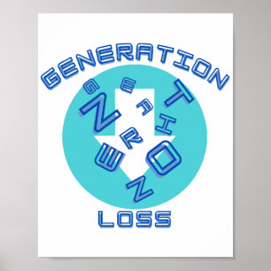 Generation loss poster