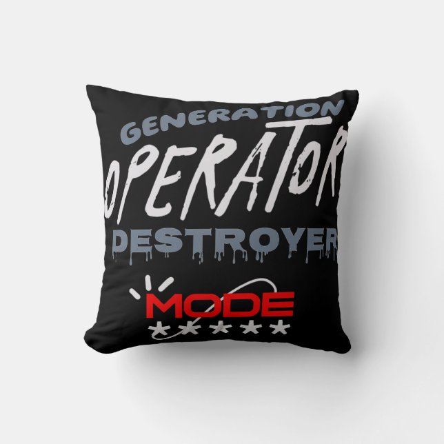 Generation Operator Destroyer Mode Cushion (Front)