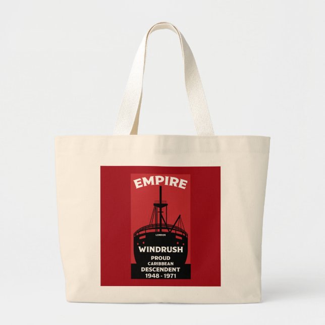 Generation Windrush     Large Tote Bag (Front)