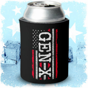 Generation X American Flag Proud Gen Xer Gen X Can Cooler