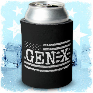Generation X American Flag Proud Gen Xer Gen X Can Cooler