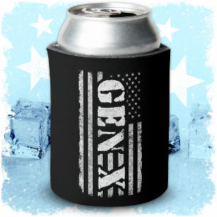 Generation X American Flag Proud Gen Xer Gen X Can Cooler