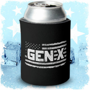 Generation X American Flag Proud Gen Xer Gen X Can Cooler