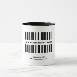 Generation X BAR CODE Mug
