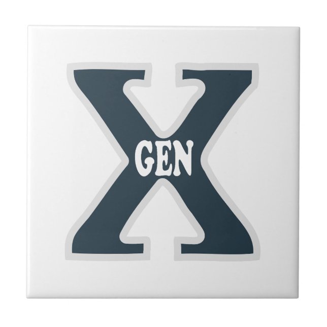 Generation X Ceramic Tile (Front)