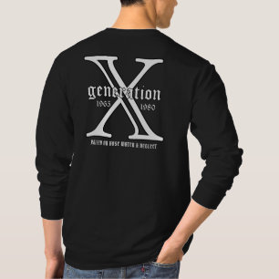 Generation X Customise Year T-Shirt