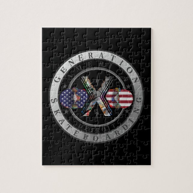 Generation X Detroit Jigsaw Puzzle (Vertical)