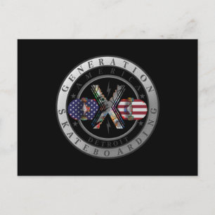 Generation X Detroit Postcard