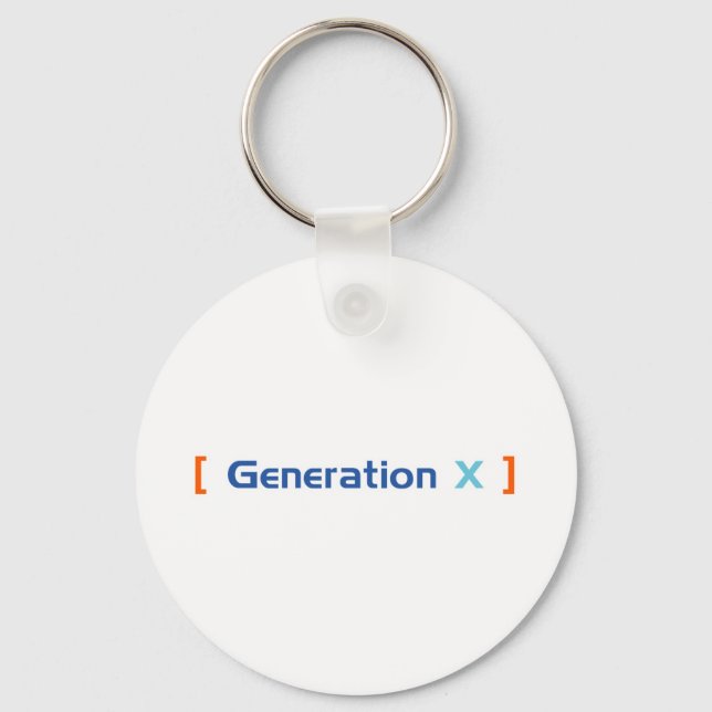 Generation X Key Ring (Front)