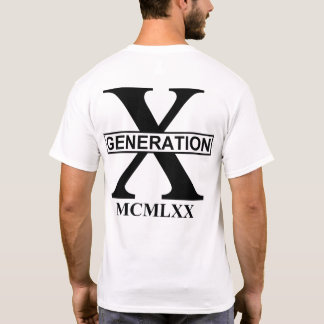 GENERATION X - MCMLXX (1970) T-Shirt