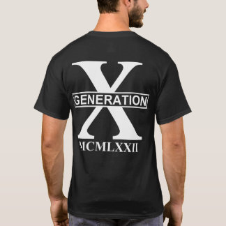 GENERATION X - MCMLXXII (1972) T-Shirt