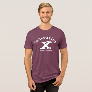 Generation X T-Shirt Tri-Blend Shirt