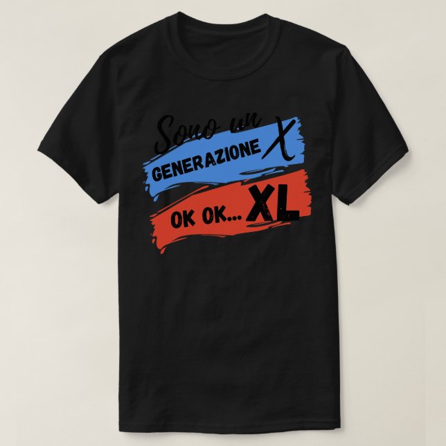 Generation XL T-Shirt (Design Front)