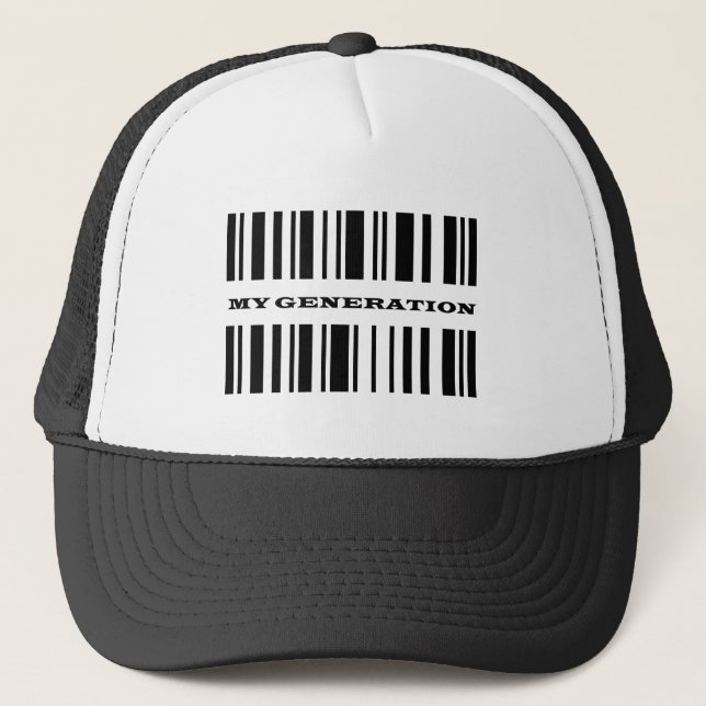 Generation Y BAR CODE hat (Front)