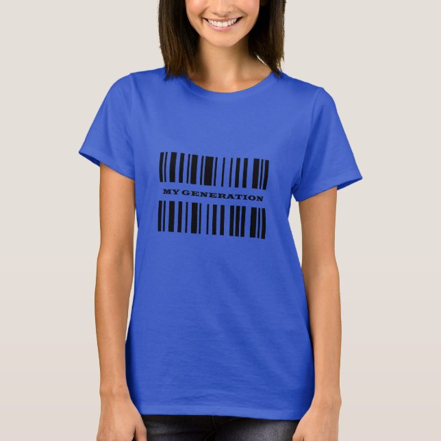 Generation Z BAR CODE T-Shirt (Front)