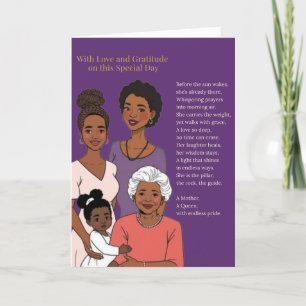 Generational Mother's Day Card