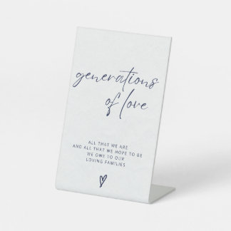 Generations of Love Sign