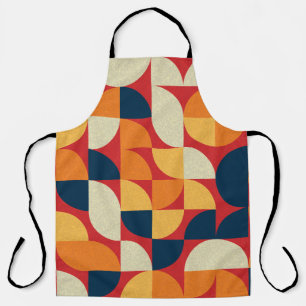 Generative Art: Colourful Quarter Circles Apron