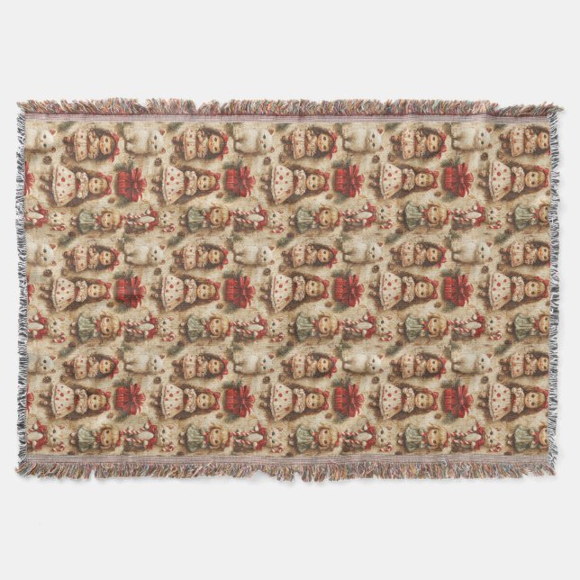 generative content, throw blanket (Front)