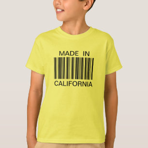Generic Bar Code Made In T-shirt