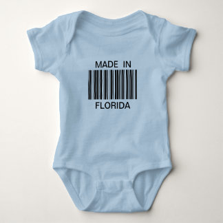 Generic Bar Code Made In T-shirt Baby Bodysuit
