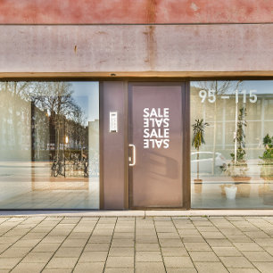 Generic Business Shop Simple Sale Front Door
