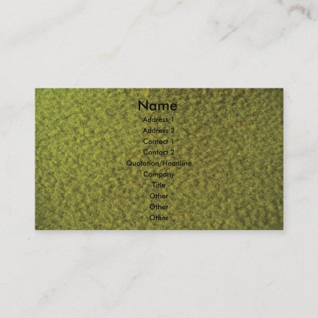 Generic Card (Front)