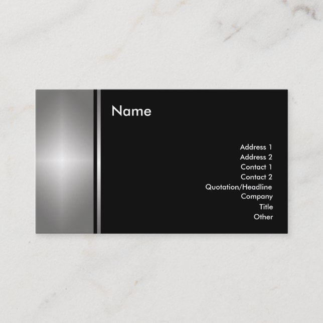 Generic Card (Front)