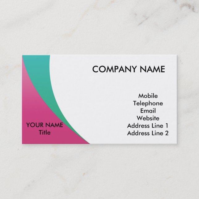 Generic Card (Front)