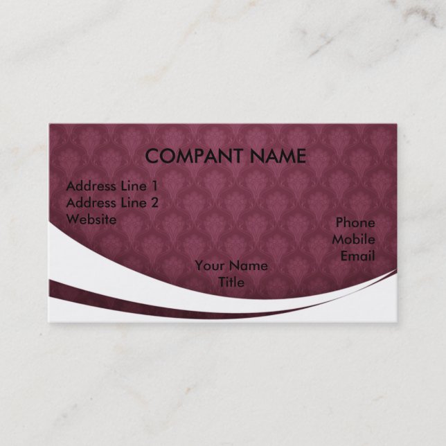 Generic Card (Front)